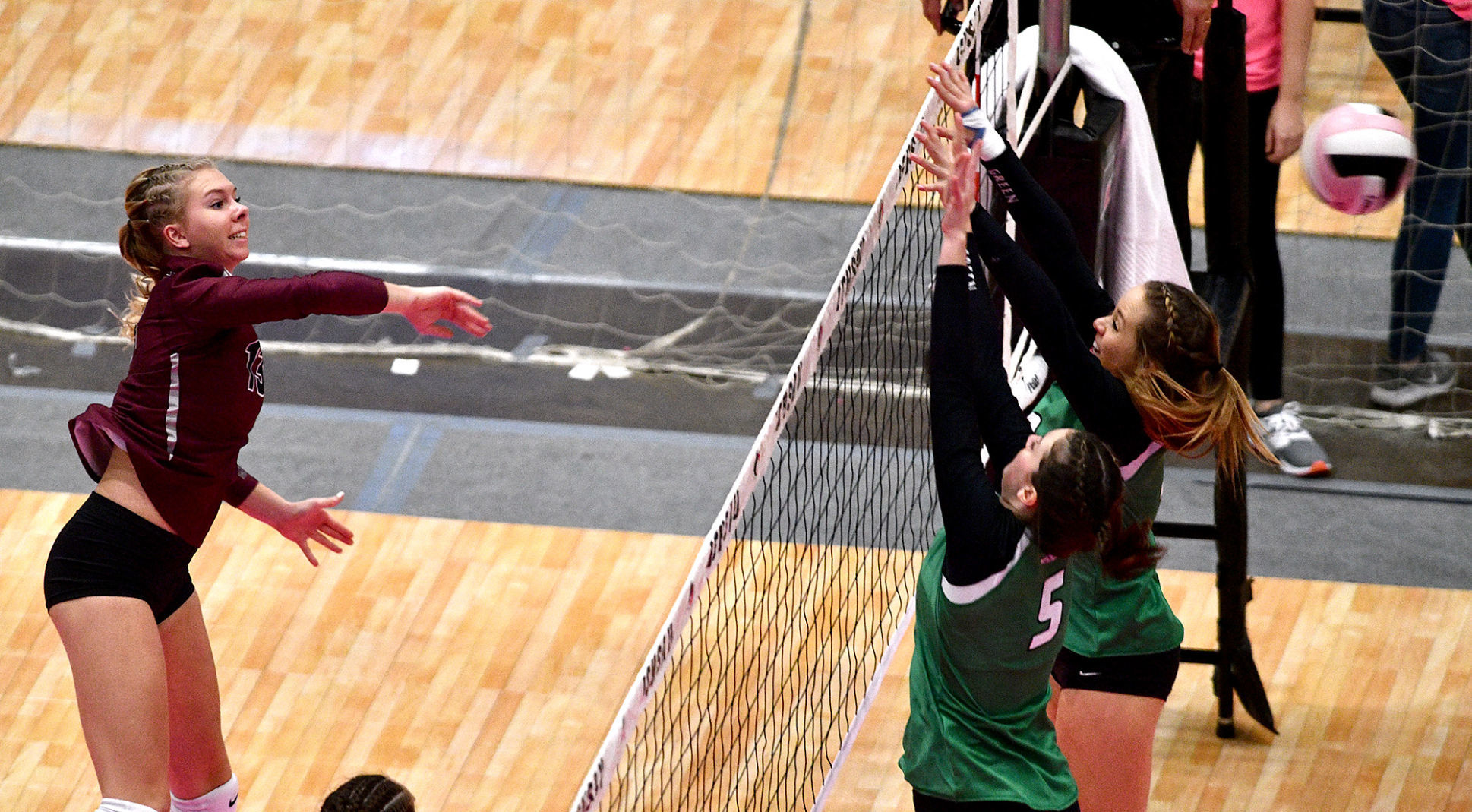 Western Christian vs Osage state volleyball